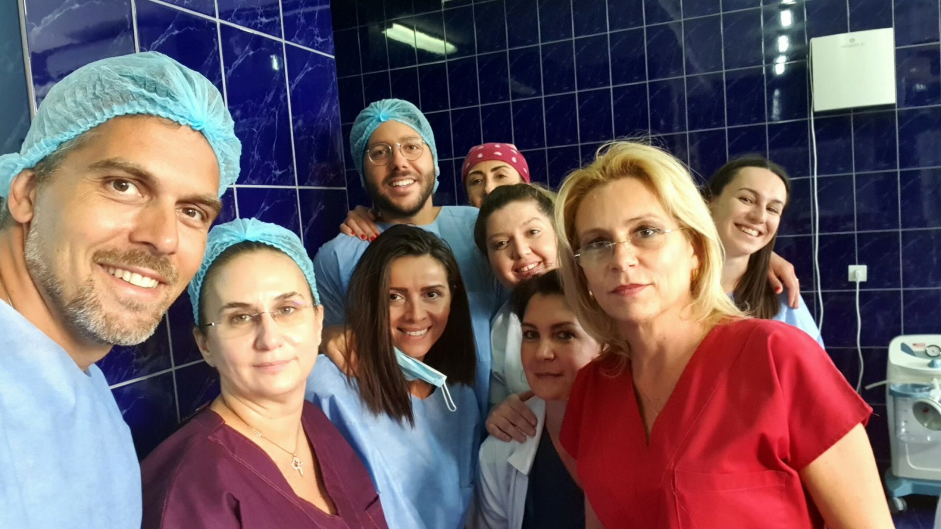 Echipa de chirurgie plastica a Spitalului Municipal